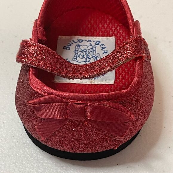 Build A Bear red sparkly shoes BAB - Picture 3 of 3